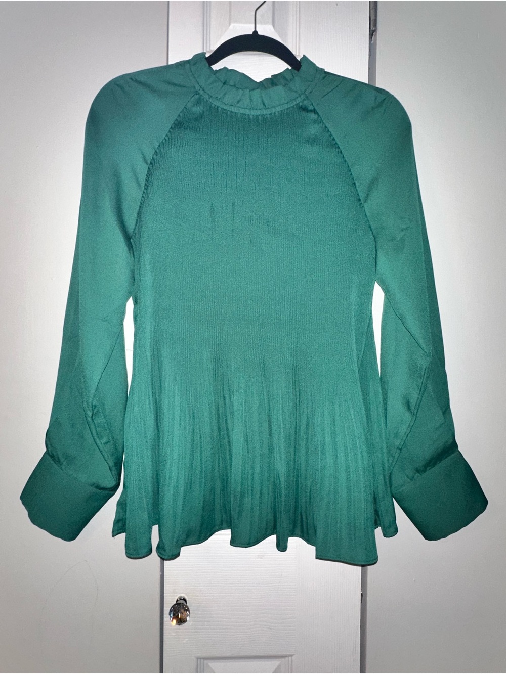 ODDY Long Sleeve High Neck Blouse